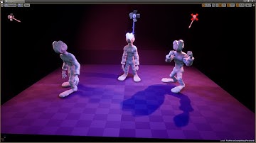 Zbrush 2018 Set of Characters for an Unreal Engine 4 Game...