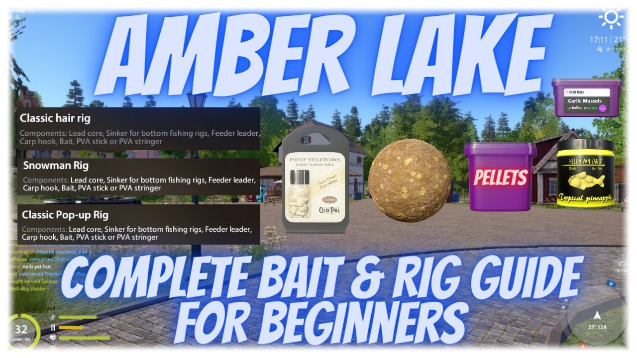 Russian Fishing 4 Amber Lake Bait & Rig Guide For Beginners 