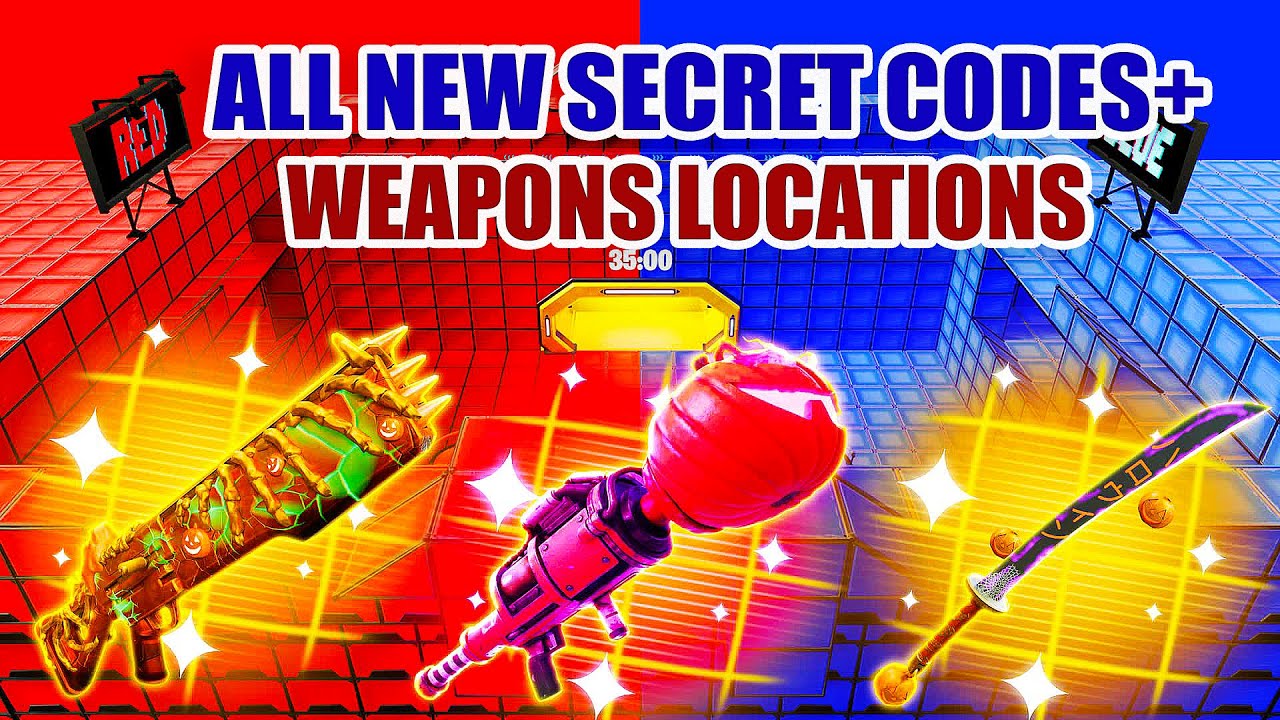 Gun User Code Names ALL SECRET CODES AND GUNS LOCATIONS CRAZY RED VS BLUE PART1- 2898-7886 ...