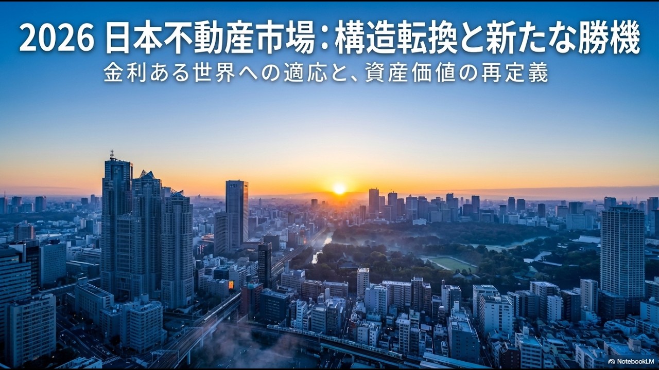 日本の不動産：構造転換と新たな勝機