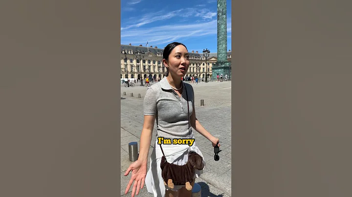 I tried to blend in with the FRENCH and FAILED 😭