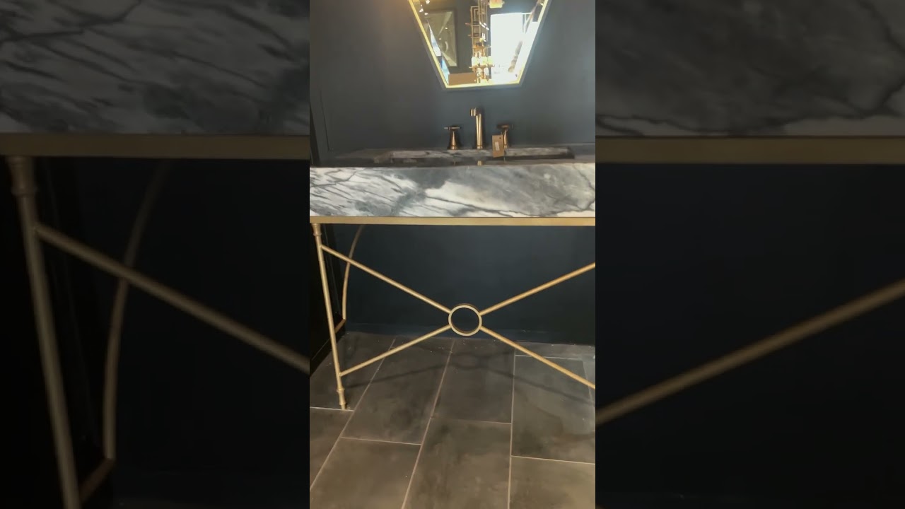 Metal Vanity Base for Luxury Bathroom