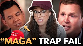 Spencer Pratt’s BRILLIANT shut down of woke media’s MAGA question trap 