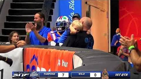 Florida Tarpons WR Reggie Ellis Makes a Great Catc...