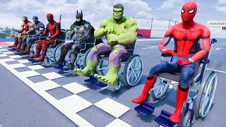 SUPERHEROES EVENTS DAY - WIPEOUT OBSTACLES - CHALLENGES OF USING A WHEELCHAIR #424