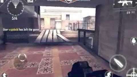 Noob plays modern combat 4 multiplayer