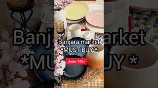 BANJARA MARKET HAUL Gurgaon*starting Rs10*|Must buys under Rs100?shorts banjara viral trending