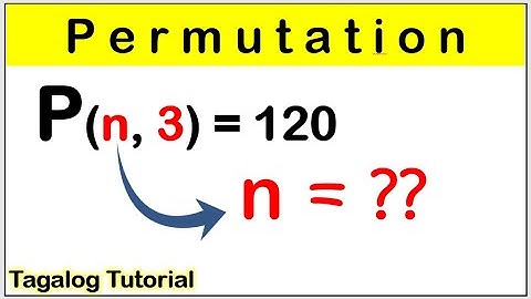 [Tagalog] Permutation, how to calculate n #permutation #grade10 #math10 #howtocalculaten #findn