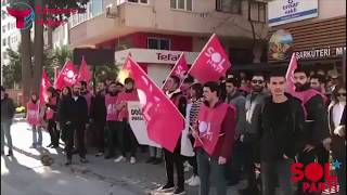 Sol Parti'den Ensar Vakfı'na yumurtalı protesto