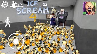 ИГРАЮ ПРОТИВ 1000 ЛОВУШЕК МОРОЖЕНЩИК 4 - Ice Scream 4