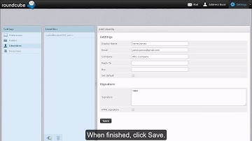 Roundcube - Setting up and Using Multiple Identities
