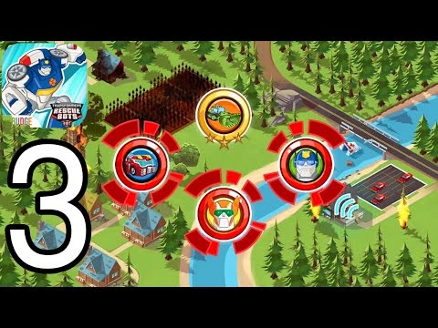 Transformers Rescue Bots - iPhone Gameplay Walkthrough Part 3