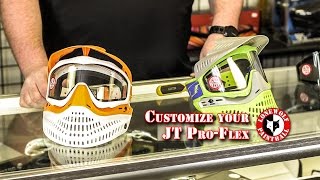 How to Disassemble & Customize Your JT ProFlex Goggles Lone Wolf Paintball  Michigan 