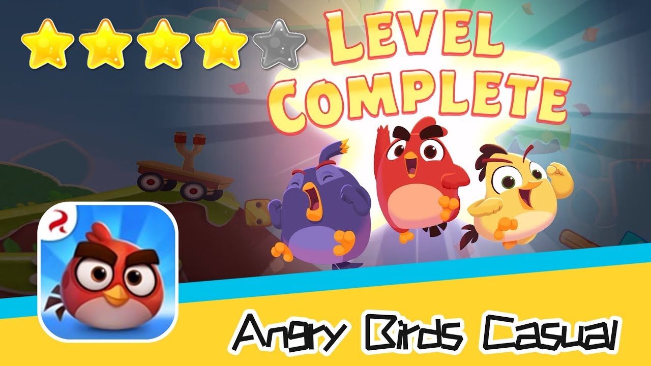 手游愤怒的小鸟休闲大冒险53 54关攻击弱点很重要推荐指数四颗星 Angry Birds Casual Rovio Entertainment Oyj 游戏攻略 Youtube