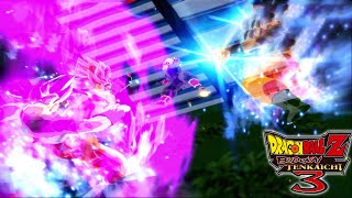 Goku Black Super Saiyan Rose 2 Vs CC Goku UI Sign | Dragon Ball Ultimate Budokai Tenkaichi 3 Mods