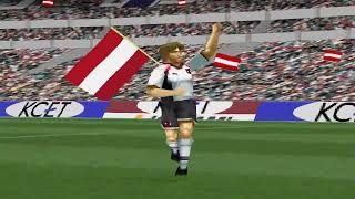 العاب الزمن الجميل | منتخب النمسا Vs منتخب البرتغال | playstation 1 | winning eleven 3