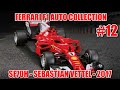 Figurine Ferrari F1 SF70H #5 Sebastian Vettel 2017 - Échelle 1:24 - Edicola - Neuf Sous Blister