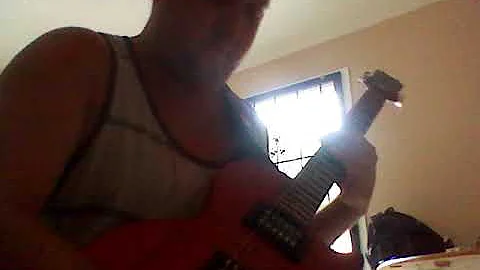 Brian Howells a drummer w a bit O improv on guitar.