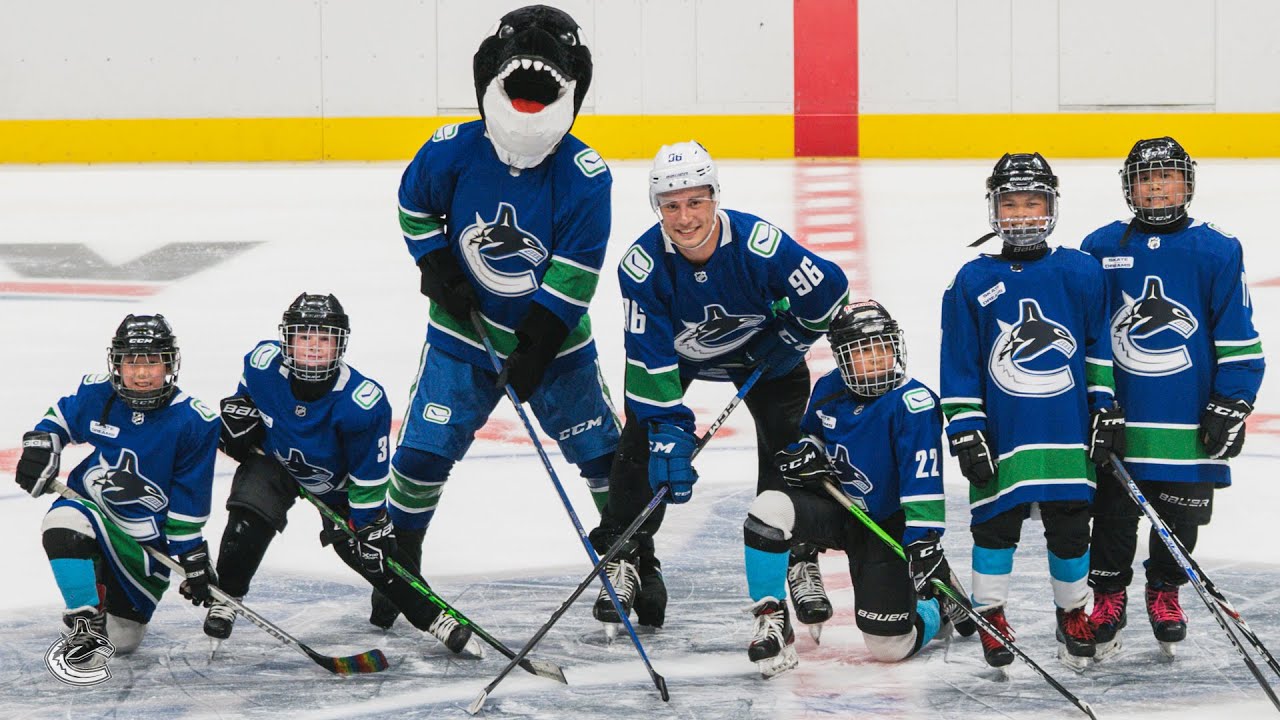 Alex Oxenham of The Vancouver Canucks marketing, philanthropic