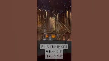 Thumbnail of IM IN THE ROOM WHERE IT HAPPENS! #hamilton #linmanuelmiranda #musicaltheatre #westend