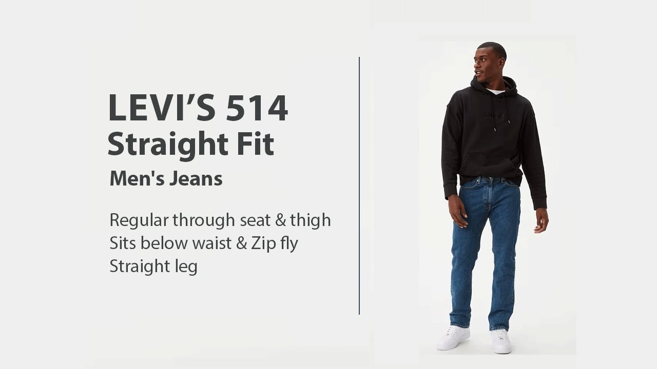 Levi's 550 Vs 559 Jeans - What's the difference - YouTube