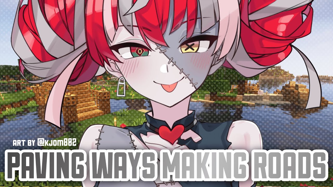 【MINECRAFT】GONNA TAKE MY HORSE AND MAKE AN ID ROAD AM GONNA 【Hololive Indonesia 2nd Gen】