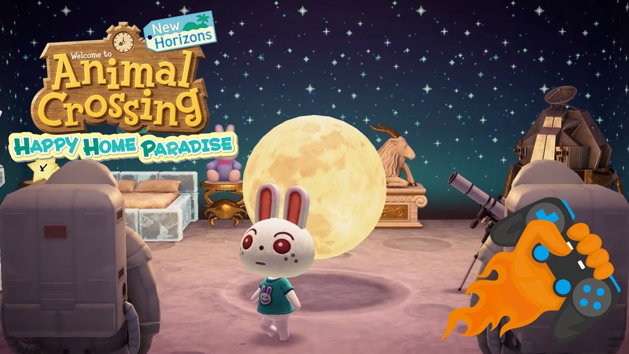 A Place to Admire the Moon | Ruby | Animal Crossing: Happy Home Paradise -  YouTube