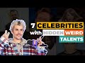 7 Celebrities with Weird Hidden Talents | Celeb zone