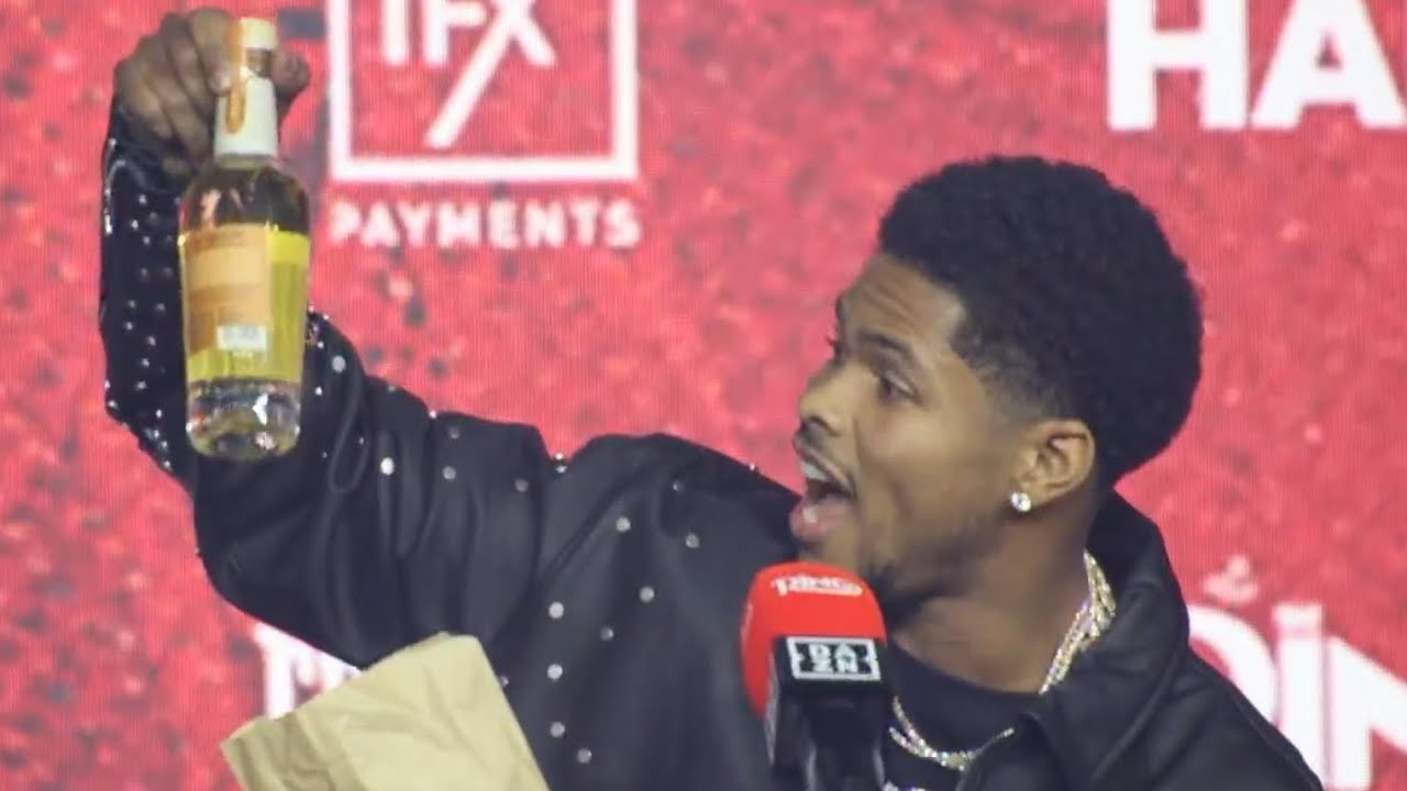 Shakur Stevenson SAVAGELY TAUNTS Teofimo Lopez with LIQUOR For His Dad: “He Was WASTED!”