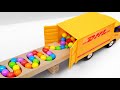 Marble Run Race ☆ HABA Slope, Dump Truck & Garbage Trucks & Ambulance & vehicles Full Compilation #7