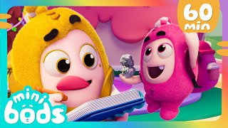 Arts and Crafts Disaster |  Minibods | Mini Oddbods | Baby Oddbods | Funny Cartoons For Kids