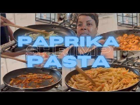 PAPRIKA SHRIMP PASTA