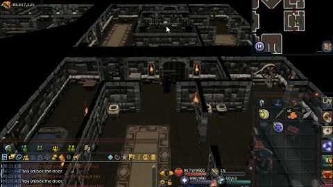 Troubleshooting video (Runescape NXT client dungeoneering test)