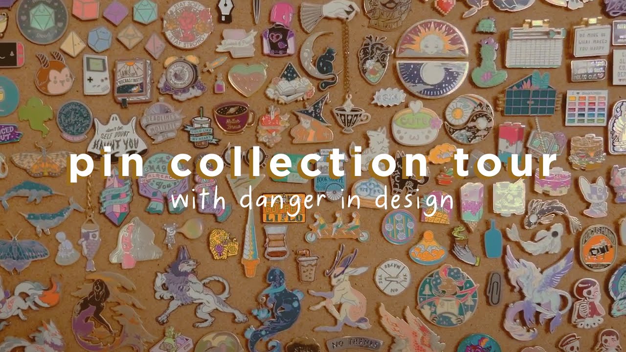 PIN COLLECTION TOUR With Danger in Design