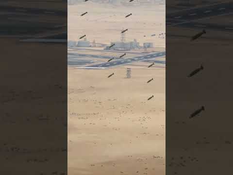B-52 Bomber Attacking Military Truck !!