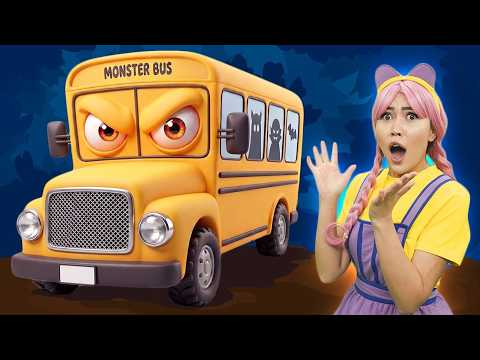 Bus in the Spooky Forest 🚌🌲 | TigiBoo Nursery Rhymes for Kids