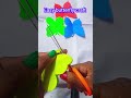 beautiful handmade butterfly 🦋 crafts @Artistpooja123#shorts #shortsfeed#trending#trendingshorts
