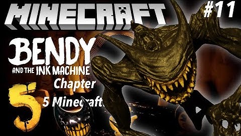 Bendy and the Ink Machine Chapter 5 in Minecraft Part 11 - Map Showcase
