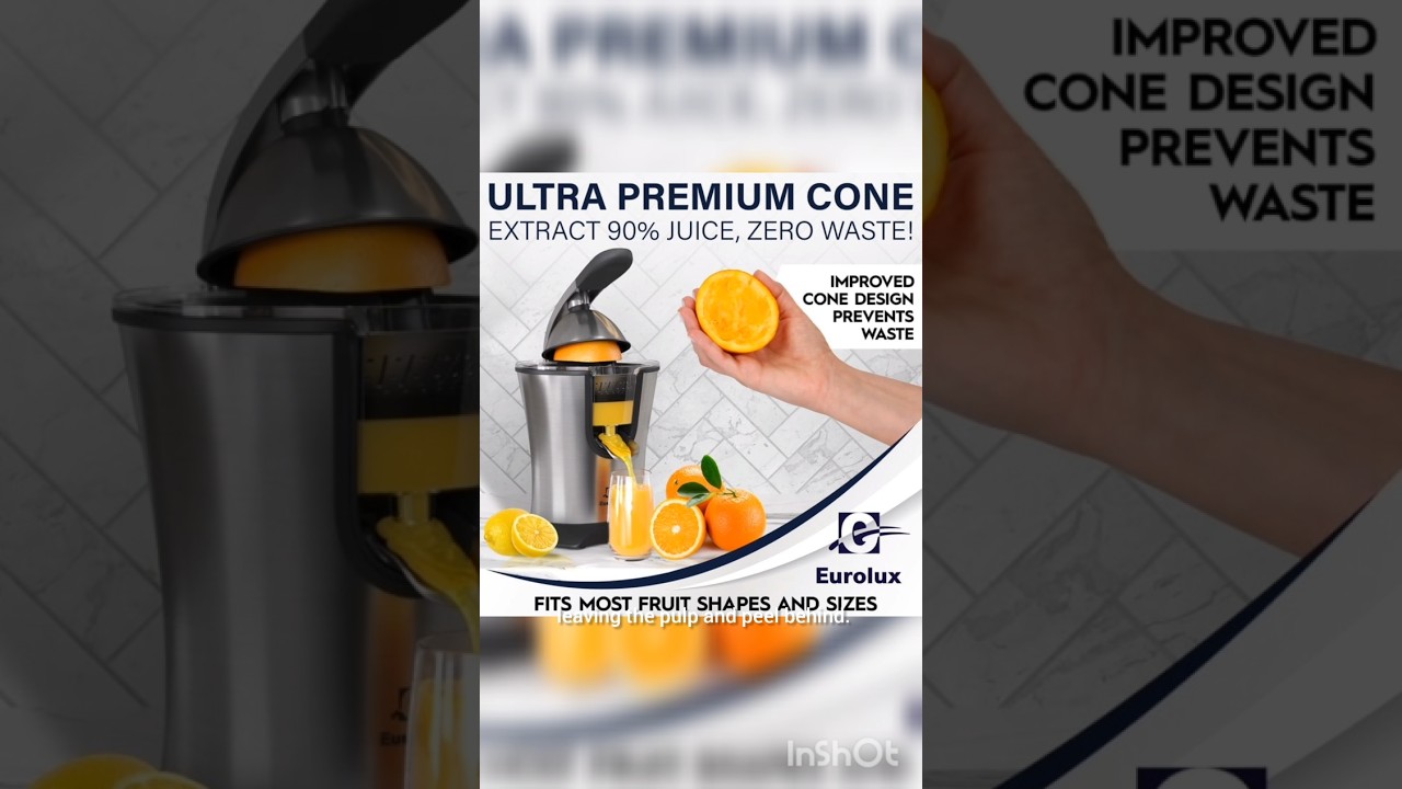 Vinci Hands Free Electric Citrus Juicer