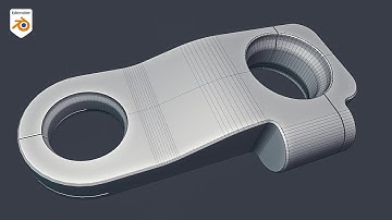 Blender Hard Surface Modeling Tutorial (Complex Booleans + Shape Design)