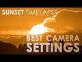 Sunset timelapse tutorial. Best camera settings. Shot with Sigma 150-600mm sport L mount