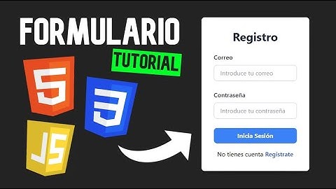 👉Cómo Hacer un FORMULARIO en Html Css y JavaScript - paso a paso🚀