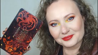 ★HALLOWEEN - cz. IV ★ MAKEUP REVOLUTION★ GRA O TRON/ Mother of Dragons★ makijaż★ swatche★ screenshot 1