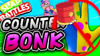 HOW to COUNTER the BONK Glove🔨- Slap Battles Roblox