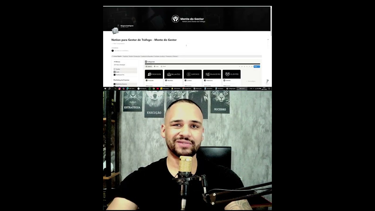 Notion para Gestão de Tráfego