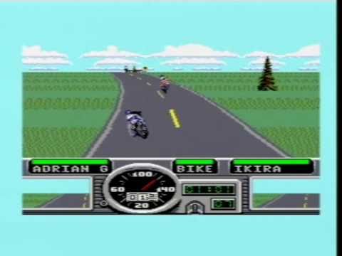 Road Rash Sierra Nevada Course - Level 5 On SEGA Master System - YouTube
