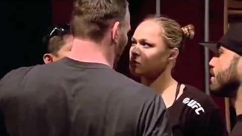 ROUSEY & EDMOND fight with TATE & BRYAN CARAWAY