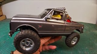 Per SCX24 C10 RC copertura guscio tetto auto ritiro parte modificata SUV