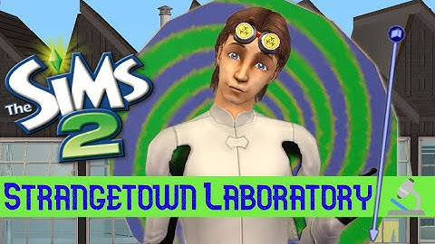 SIMS 2 | Speed build | Strangetown Laboratory 🔬 Part 1/2