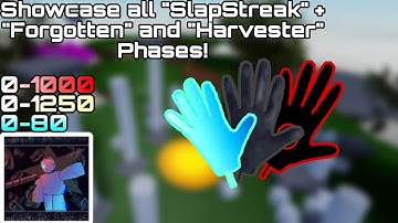 Showcase all "SlapStreak" "Forgotten" and "harvester" Phases! | random Killstreak Game